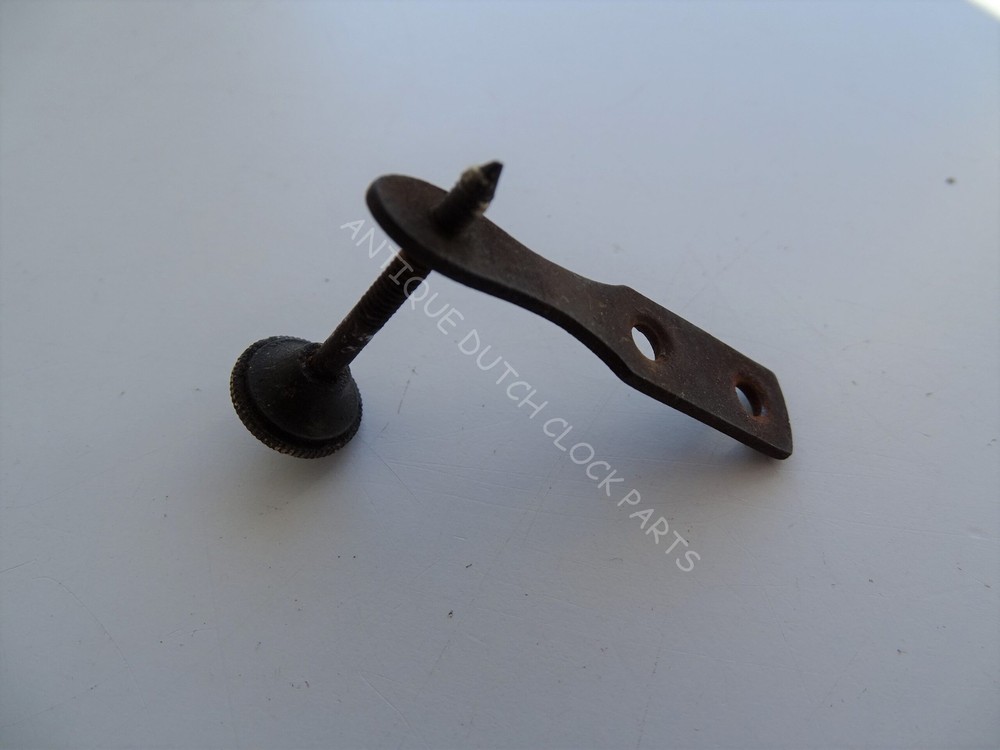 SCREW TO SET DISTANCE BETWEEN WALL AND CLOCK FOR GERMAN REGULATOR CLOCK