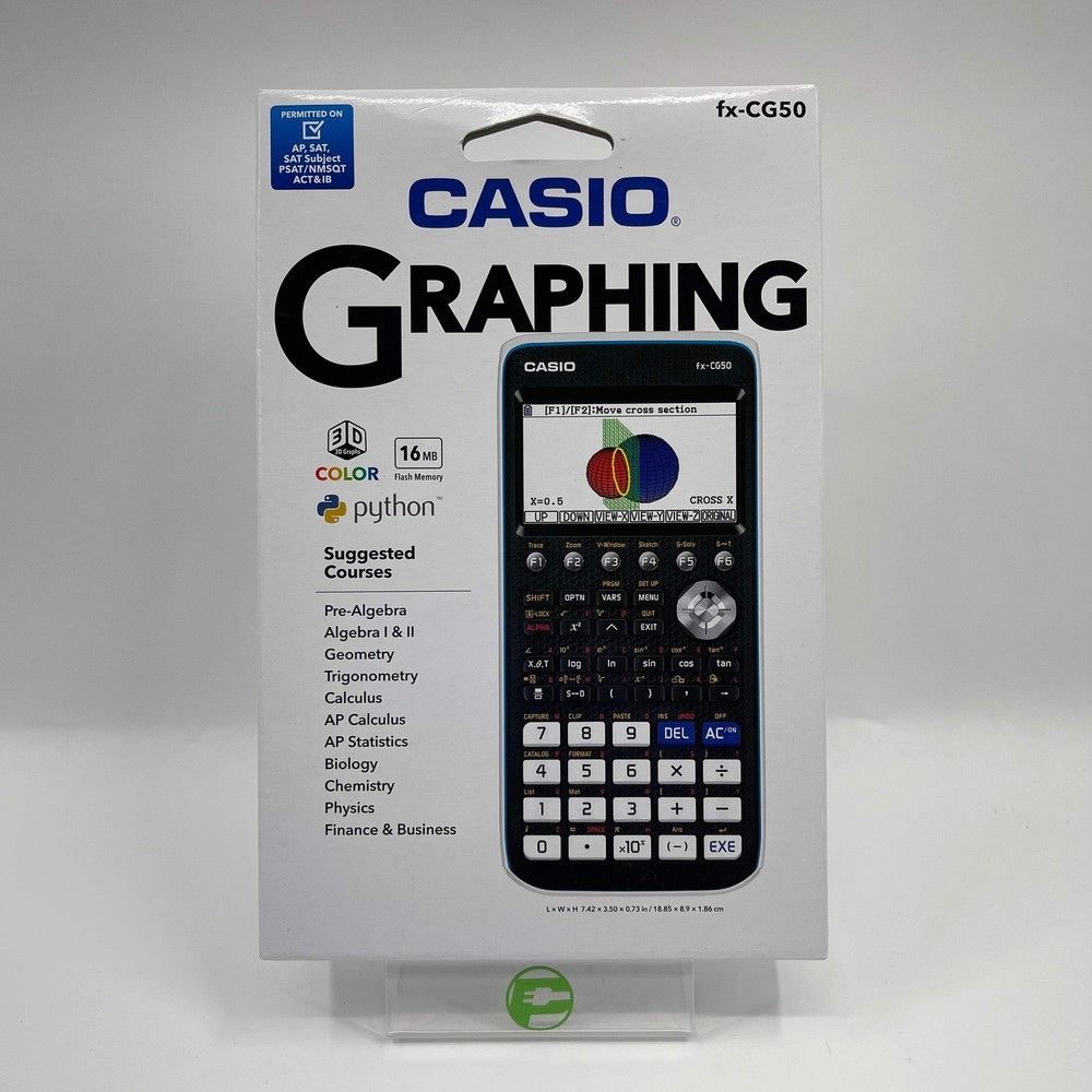 New Casio fx-CG50 Graphing Calculator