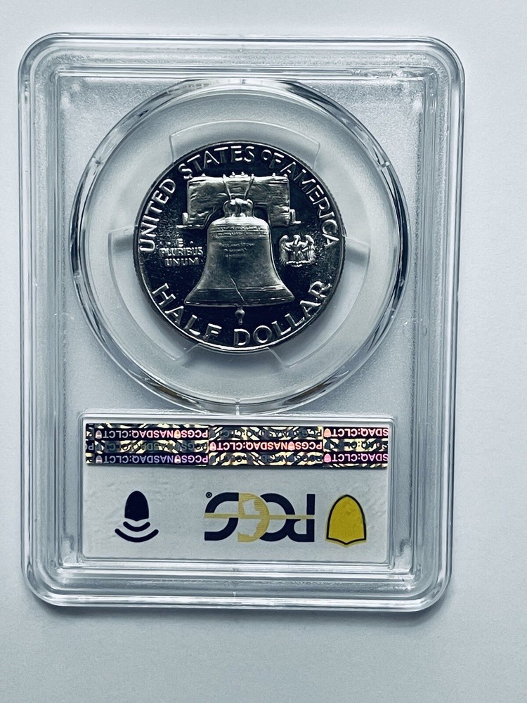 1954 Franklin Silver Half Dollar PCGS PR66