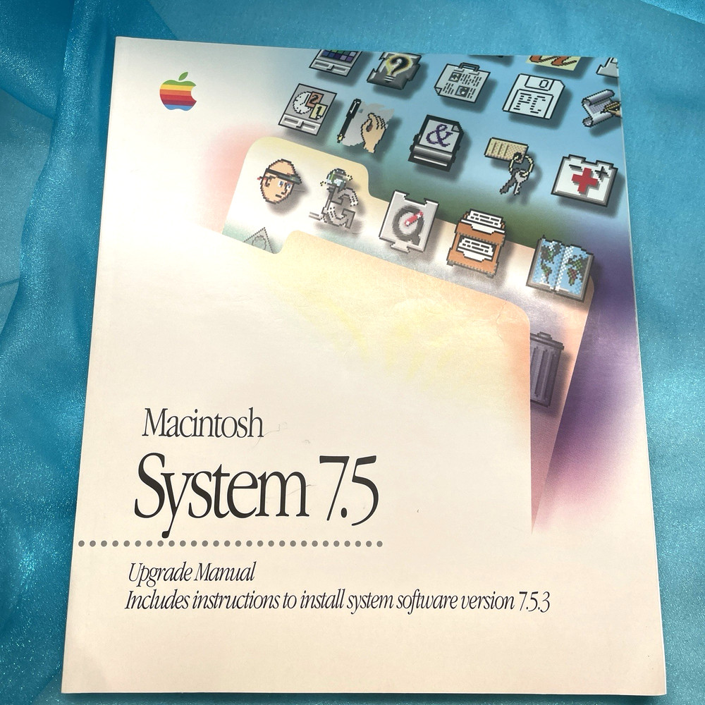 1996 Macintosh System Software 7.5 Version 7.5.3 Floppy Disks 20 Sealed, 20 Used