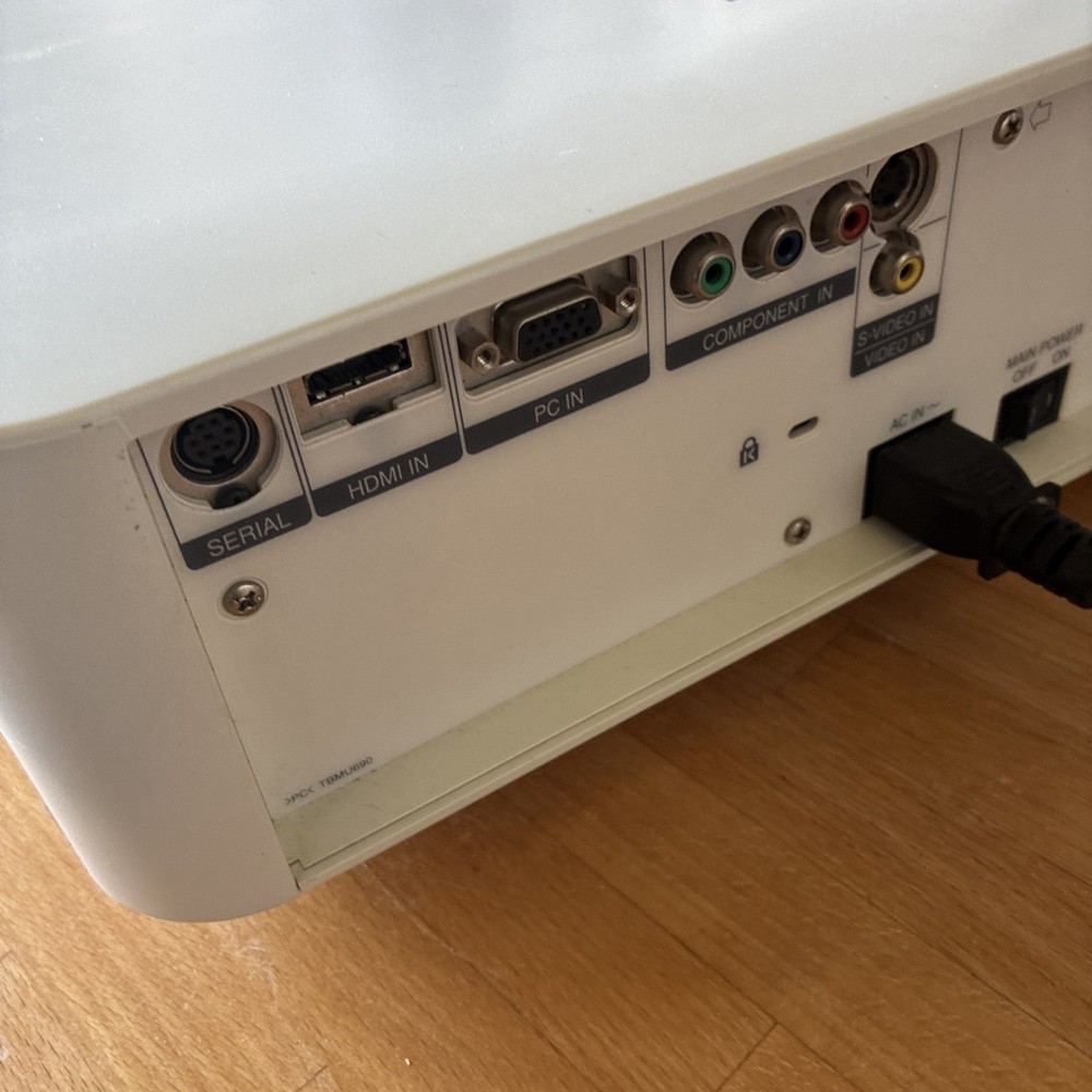 Panasonic LCD Projector PT-AX100E Instructions and remote (Spares & Repairs)