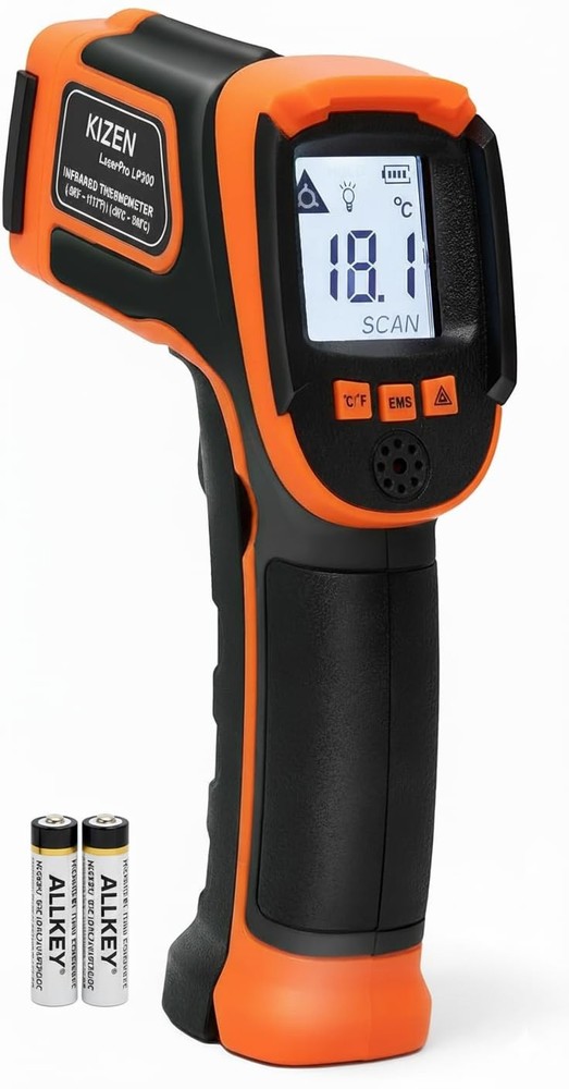 Infrared Temperature Gun - Handheld Surface Infrared Thermometer for Griddle,...