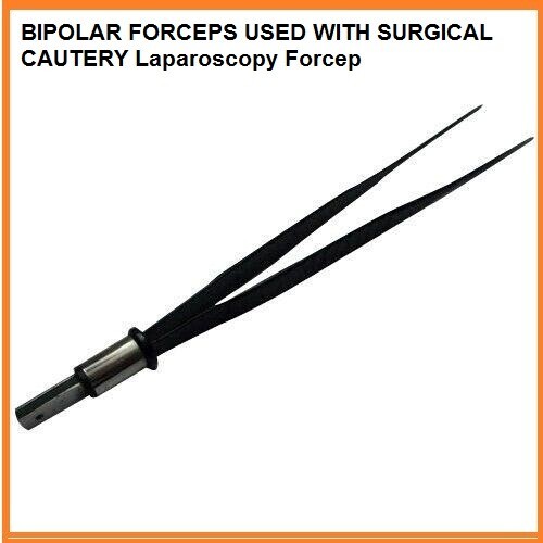 Electros.urgical Mini Cautery Bipolar Forceps with Silicon Cable Laparoscopy A++
