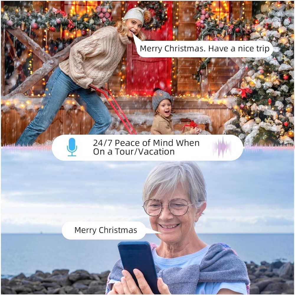 2pc Solar Security Cameras Wireless Outdoor, 2K Battery Powered Security Camera