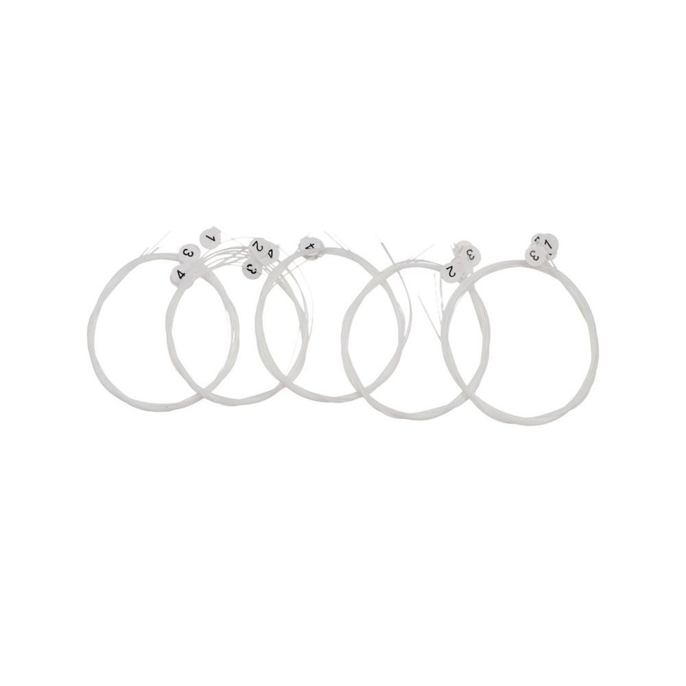 4pcs Nylon Ukulele String Replacement Part for 21 23 26 inch Stringed Instrument
