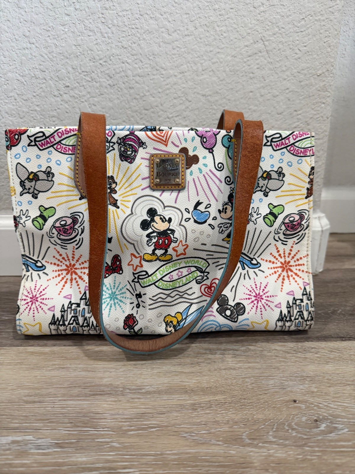 Disney Dooney & Bourke Sketch Print 3-Piece Set - Tote, Wallet & Pouch
