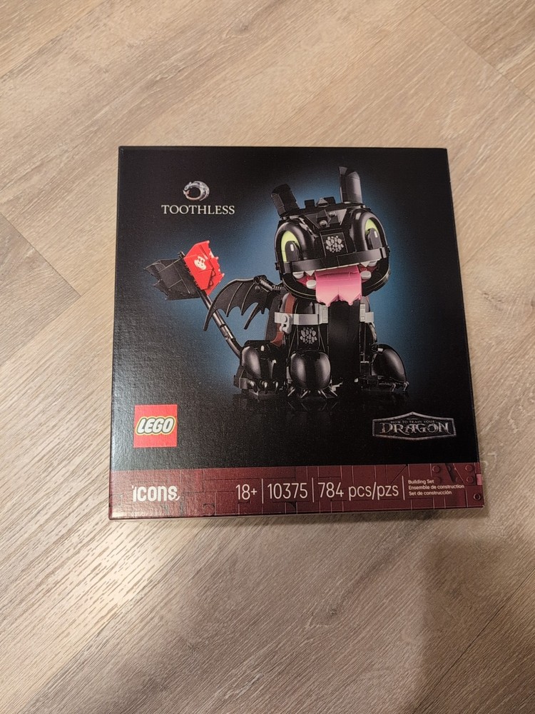 Lego Toothless 10375 Box Only