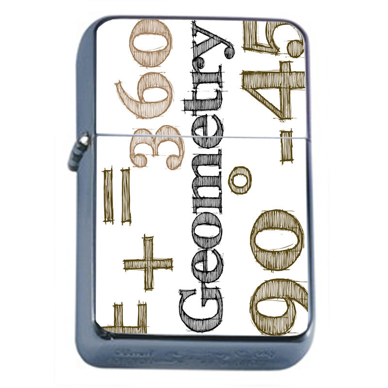 Geometry Em1 Flip Top Oil Lighter Wind Resistant