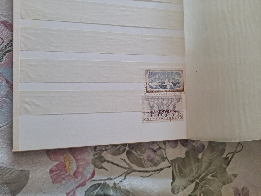 Czech 2 Stamp Collection 7x9