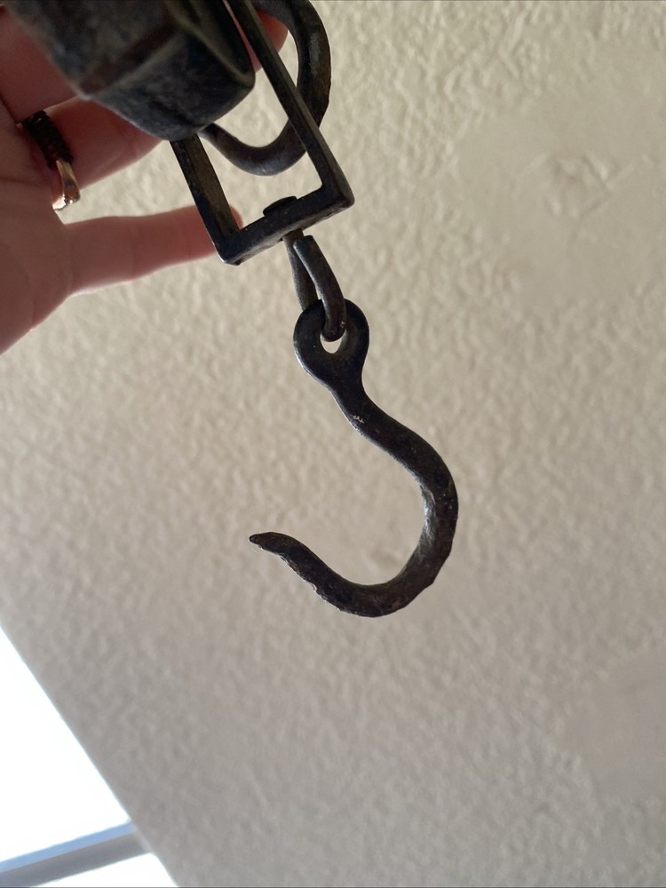 Antique Cast Iron Balance Beam Scale Hook