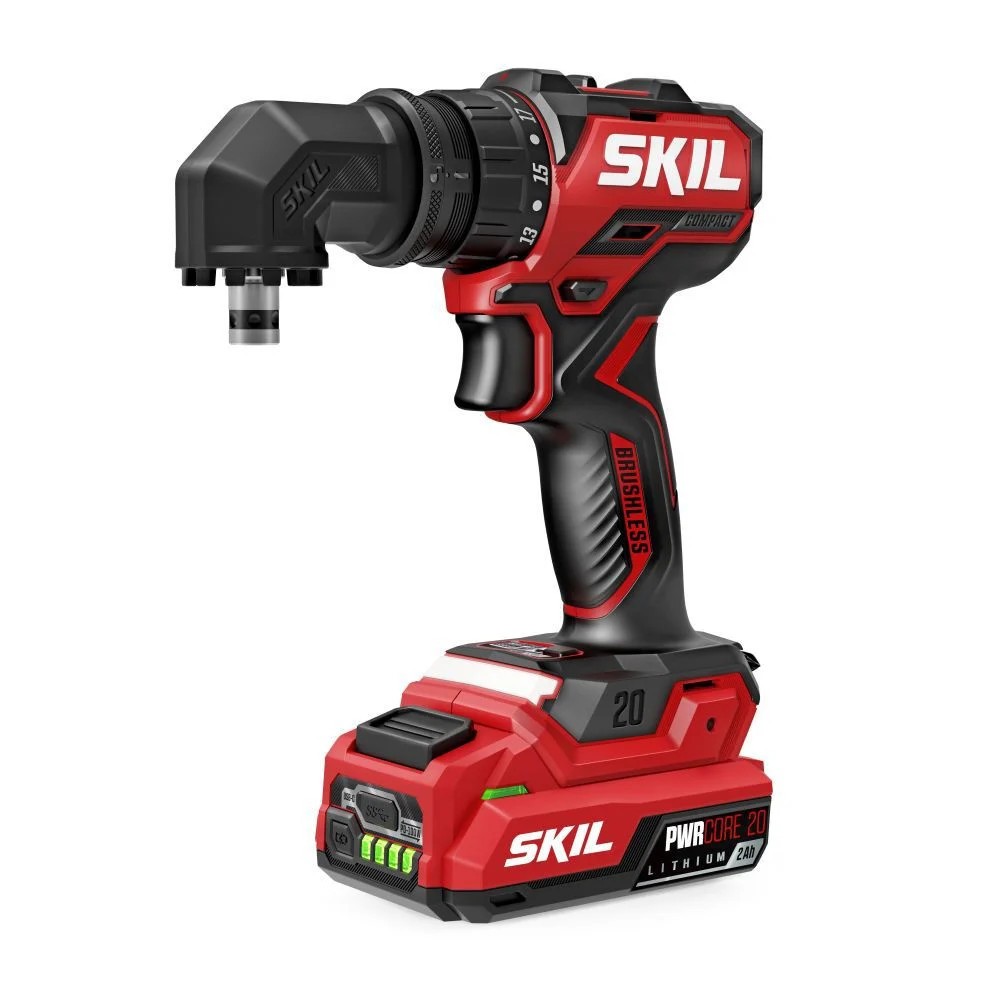 Skil 20V Brushless Compact Multi-Head Drill Driver Kit