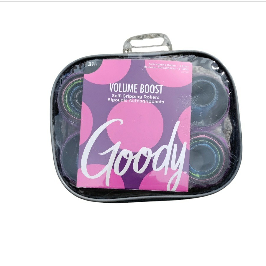 Goody 31ct Volume Boost Self-Gripping Rollers Multipack Styling Essential Roller