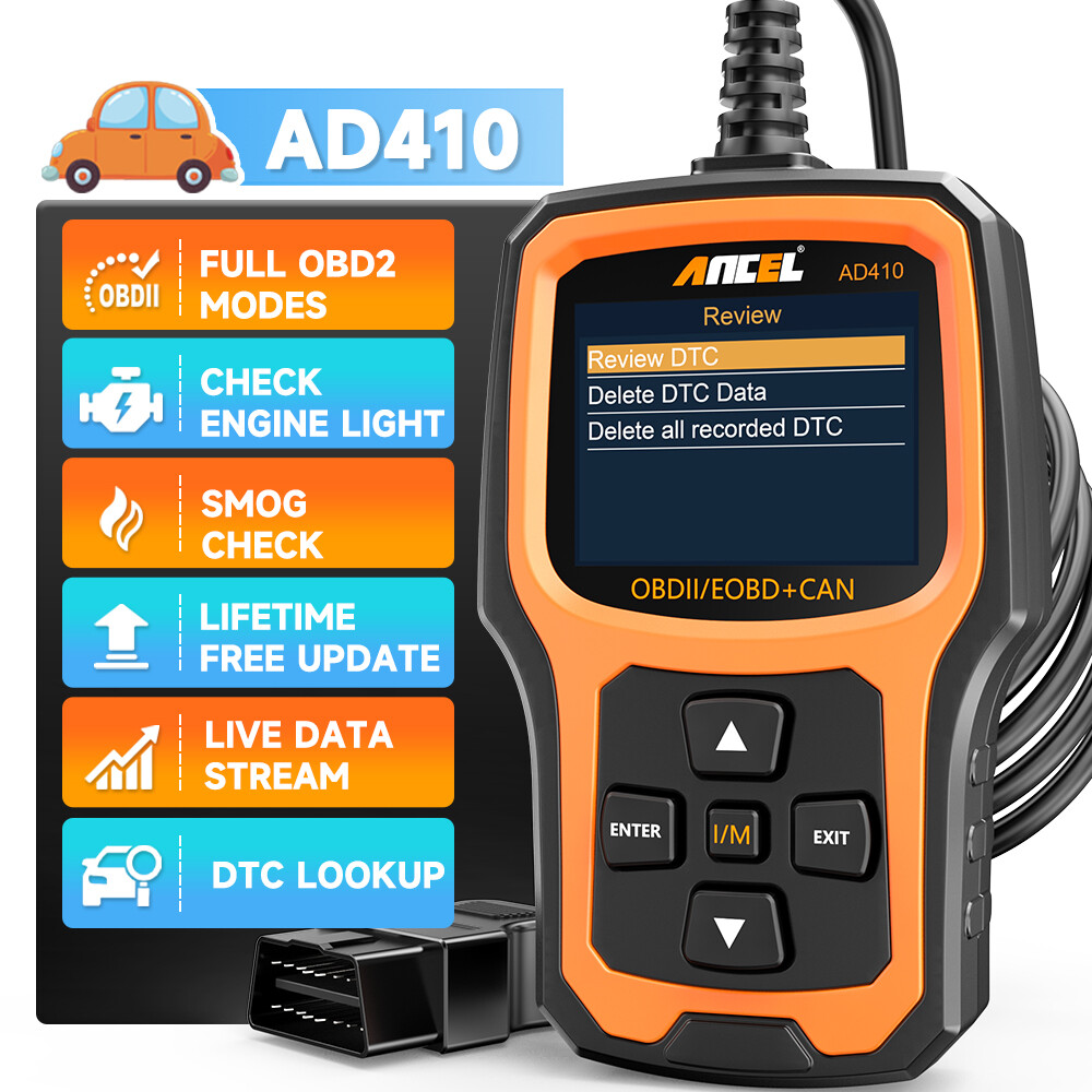 Automotive OBD2 Scanner Code Reader Car Diagnostic Scan Tool Check Engine Fault
