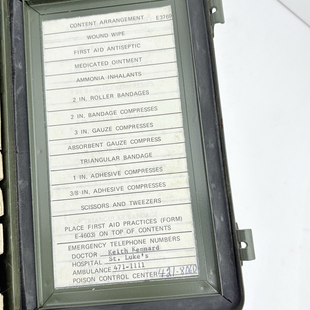 Bell System Military First Aid Kit