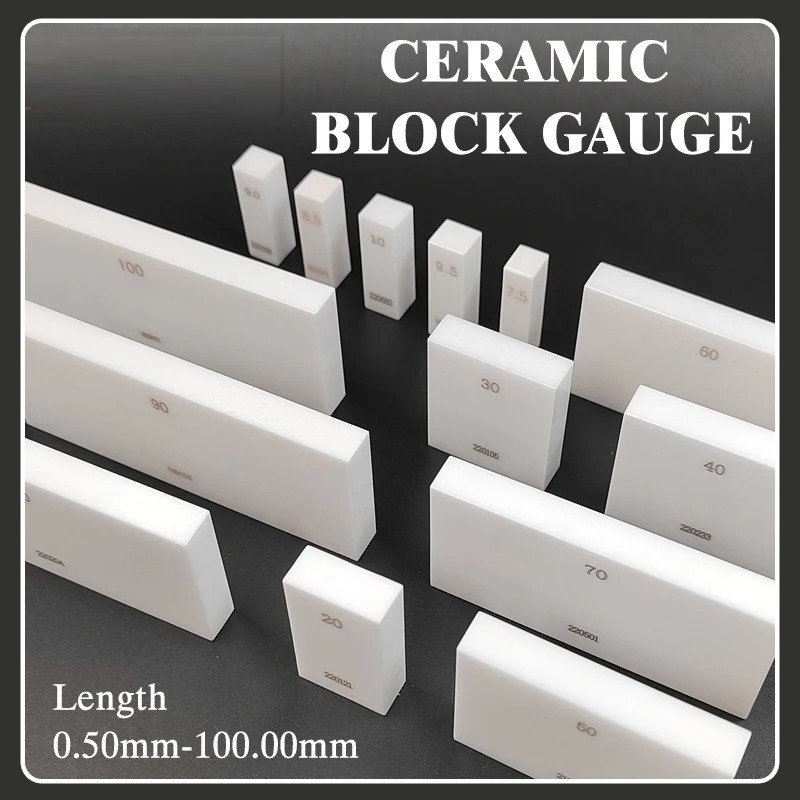Ceramic Rectangular Gauge Block 0.5-100mm Gauge Micrometer Caliper Inspection