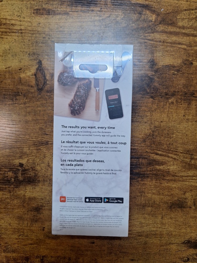 Yummly Wireless Smart Meat Thermometer - Graphite (See Details For App Info)
