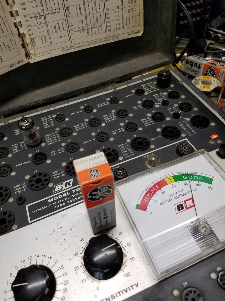 (Lot Of 5) New Old Stock Tubes for COLLINS KWM-2 Ham Radio