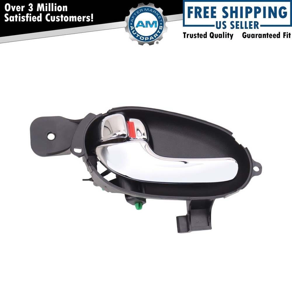 Left Inside Inner Interior Door Handle Chrome for Envoy Trailblazer Rainier