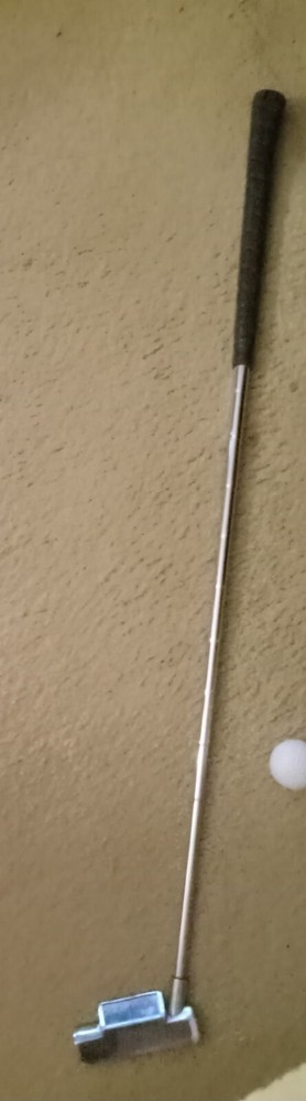 Vintage Golf Putter, "Magic Line" with a mirror for practice
