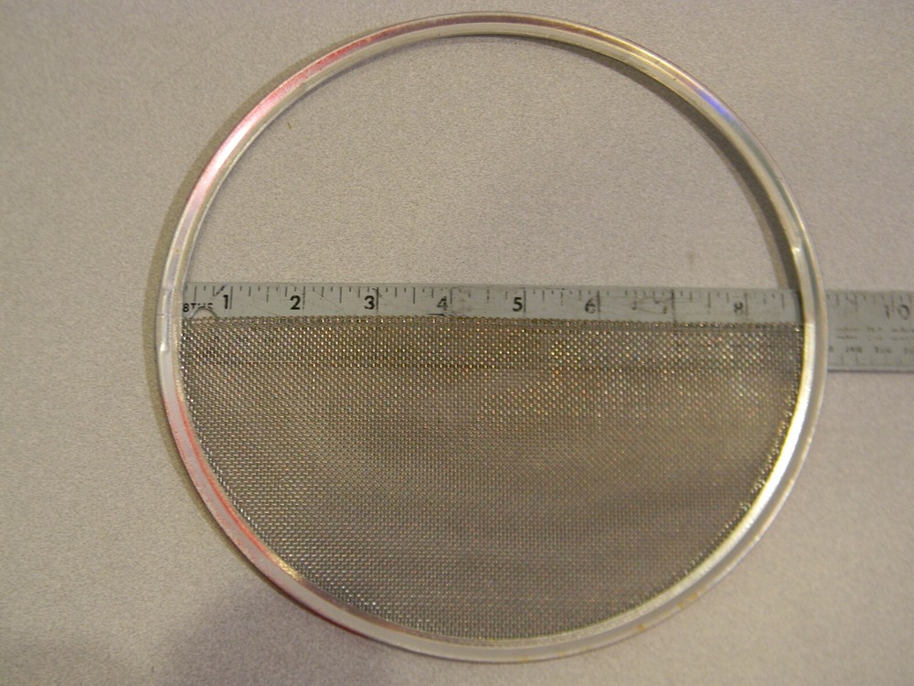 9″ Studio Lighting Stainless Steel Wire Scrim Diffusion Half Double