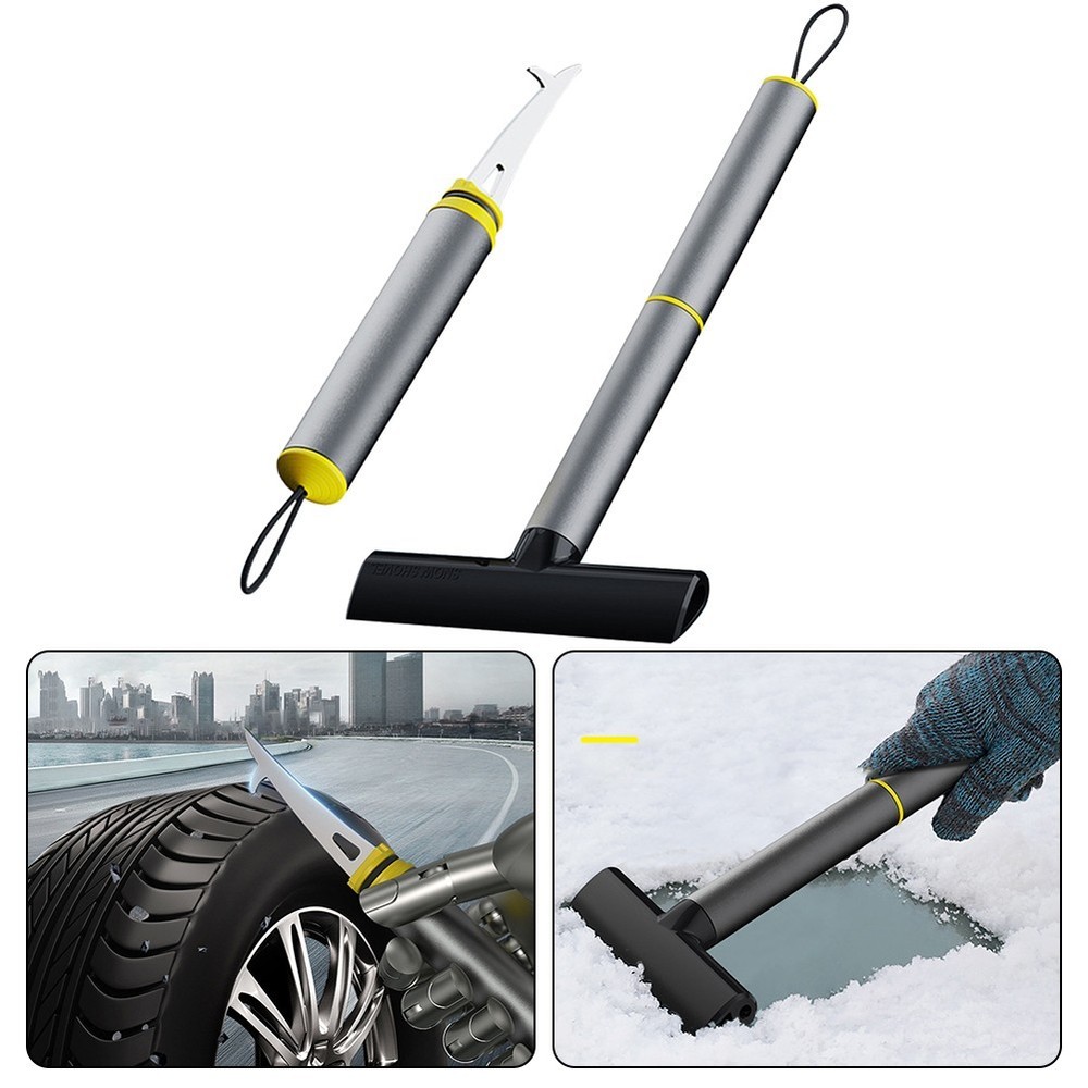Effortless Ice Scraper Snow Removal Tool for Fast Car Windshields