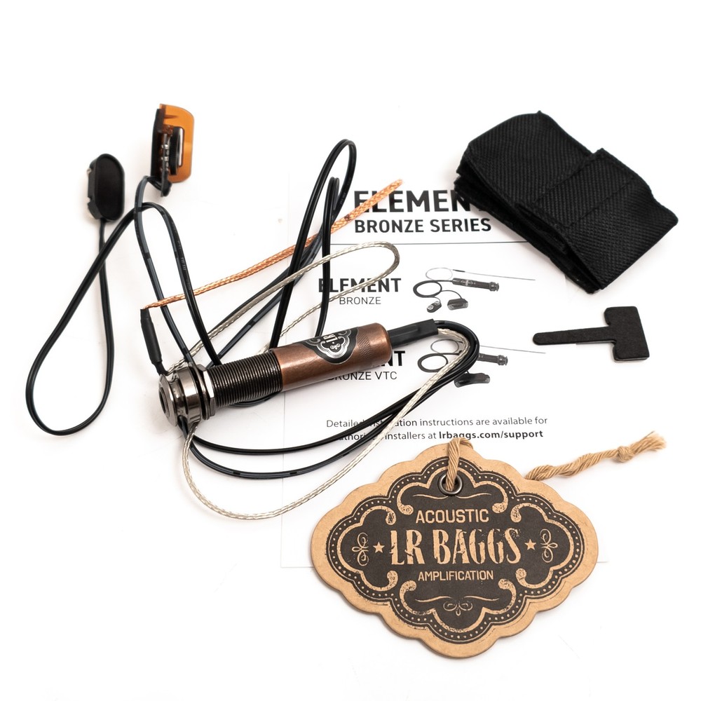 LR Baggs EBS Element Active System Undersaddle Acoustic Pickup Volume