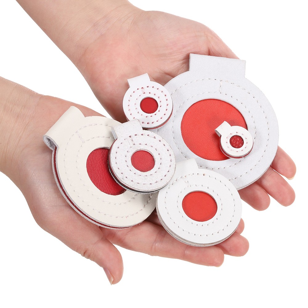 7Pcs Microfiber Bullseye Targets for Shooting Practice 2cm