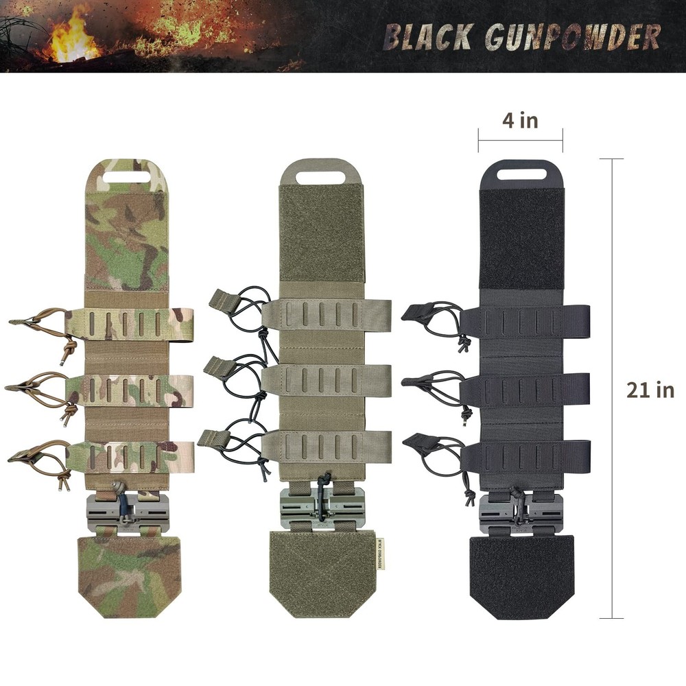 Elastic Tactical Quick Release Cummerbund Magnetic Buckles Model TC1