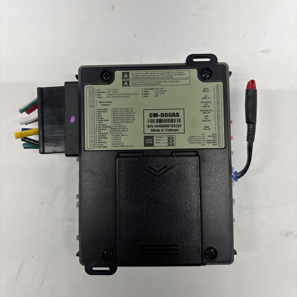 Firstech Compustar Replacement CM-900AS Remote Start + Security Controller Brain