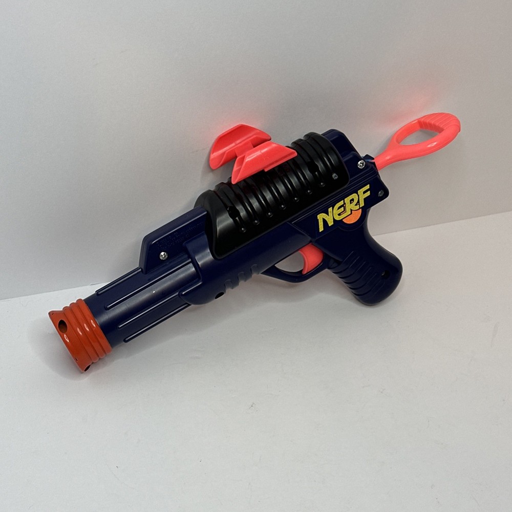 Kenner Nerf Sharp Shooter Single Shot Pull Back Dart Gun Blaster No Darts 1993