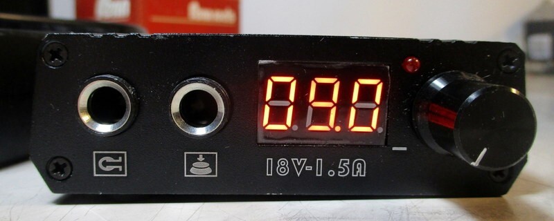 Dragonhawk LCD Portable Mini Tattoo Power Supply