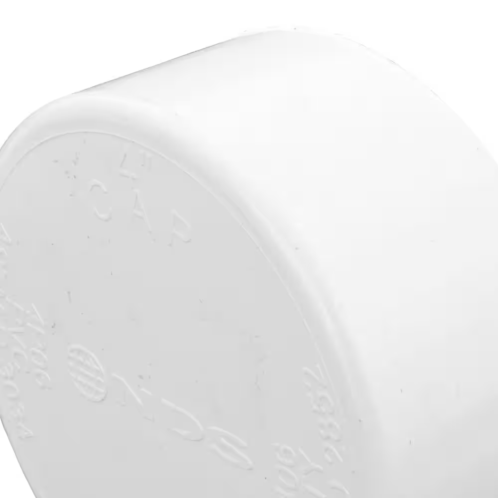PVC S&D Cap 4 In.