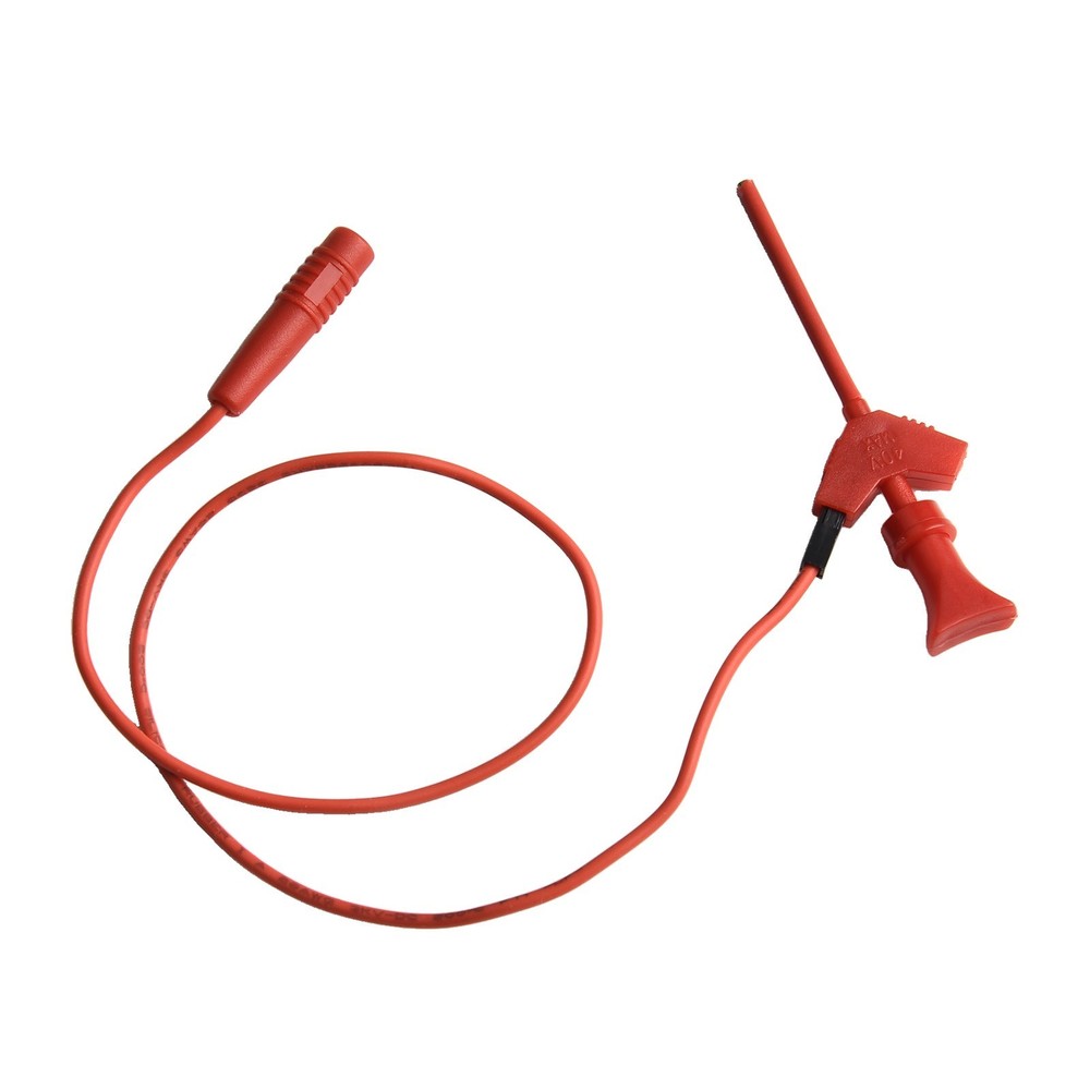 Compact Multimeter Test Hooks with 10 Inch Leads for IC Testing and Repairs