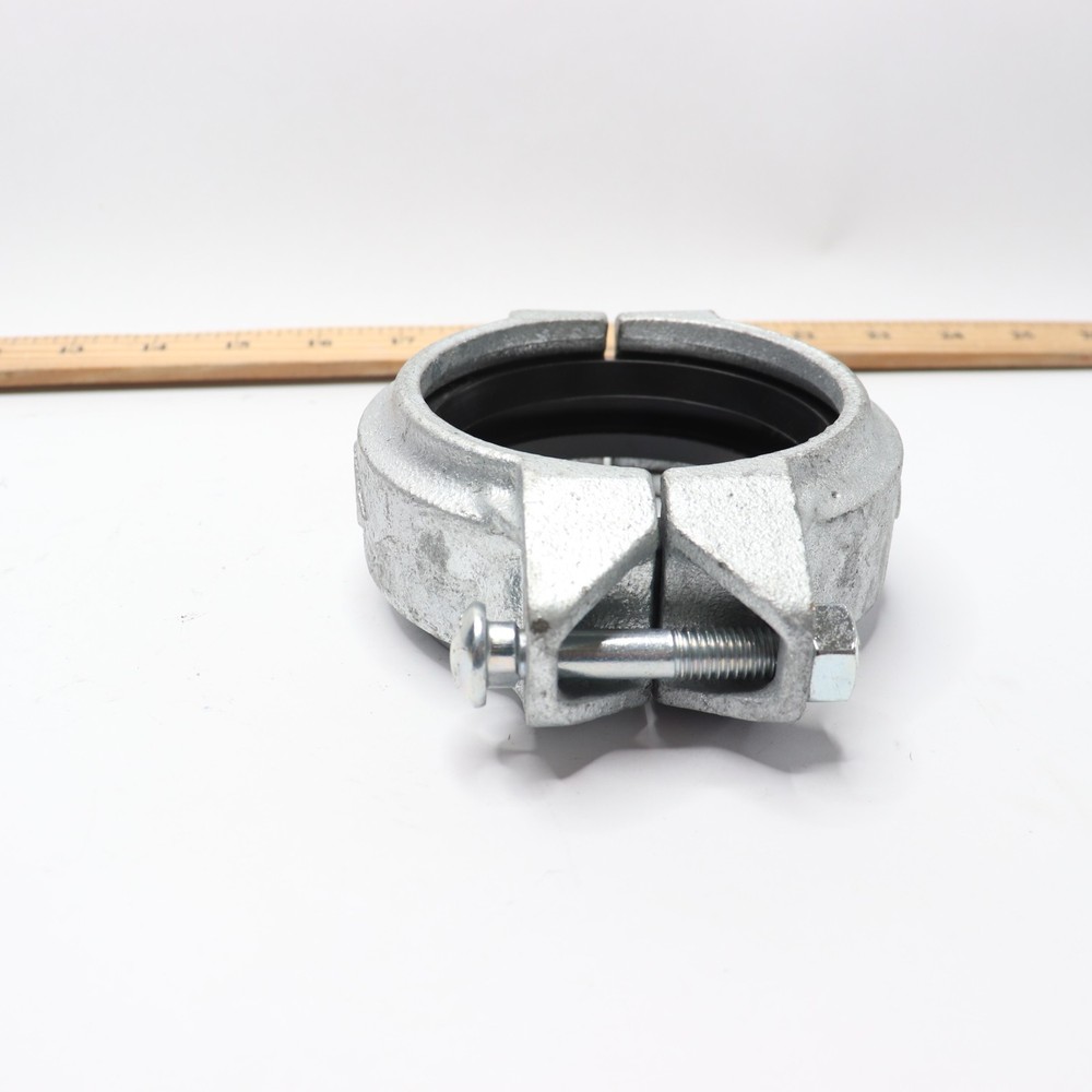 SCI Cooplok Grooved Flexible Coupling Silver 3" 65LF