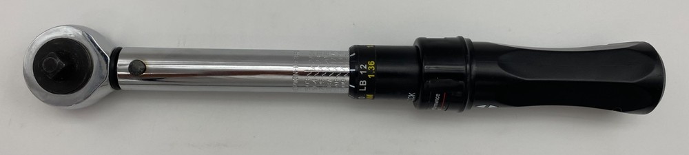Performance Tool M197 3/8" Drive Click Type Torque Wrench with Case – Adjustable