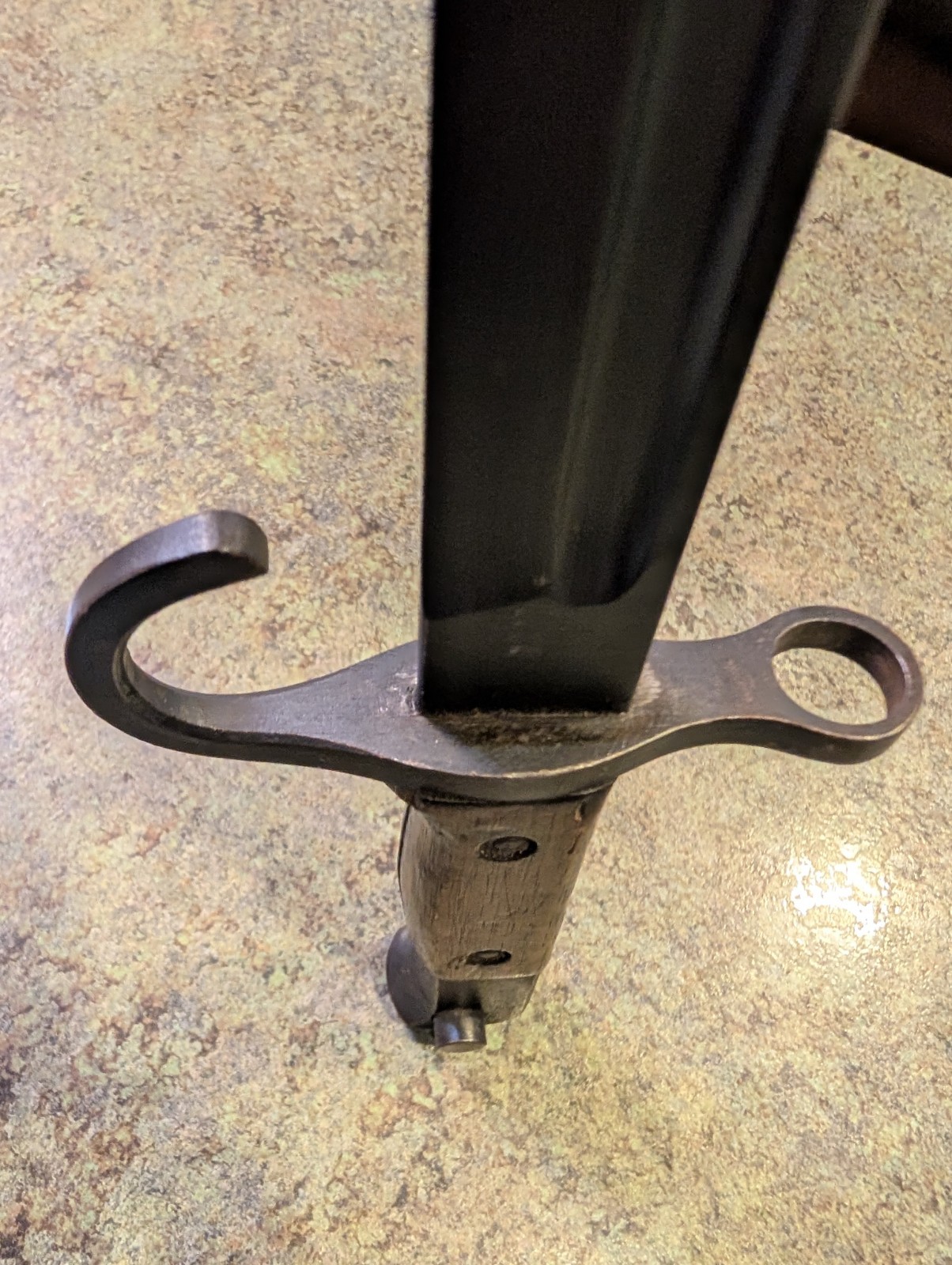 Vintage Japanese WWII Arisaka Model 30 Bayonet with Original Scabbard