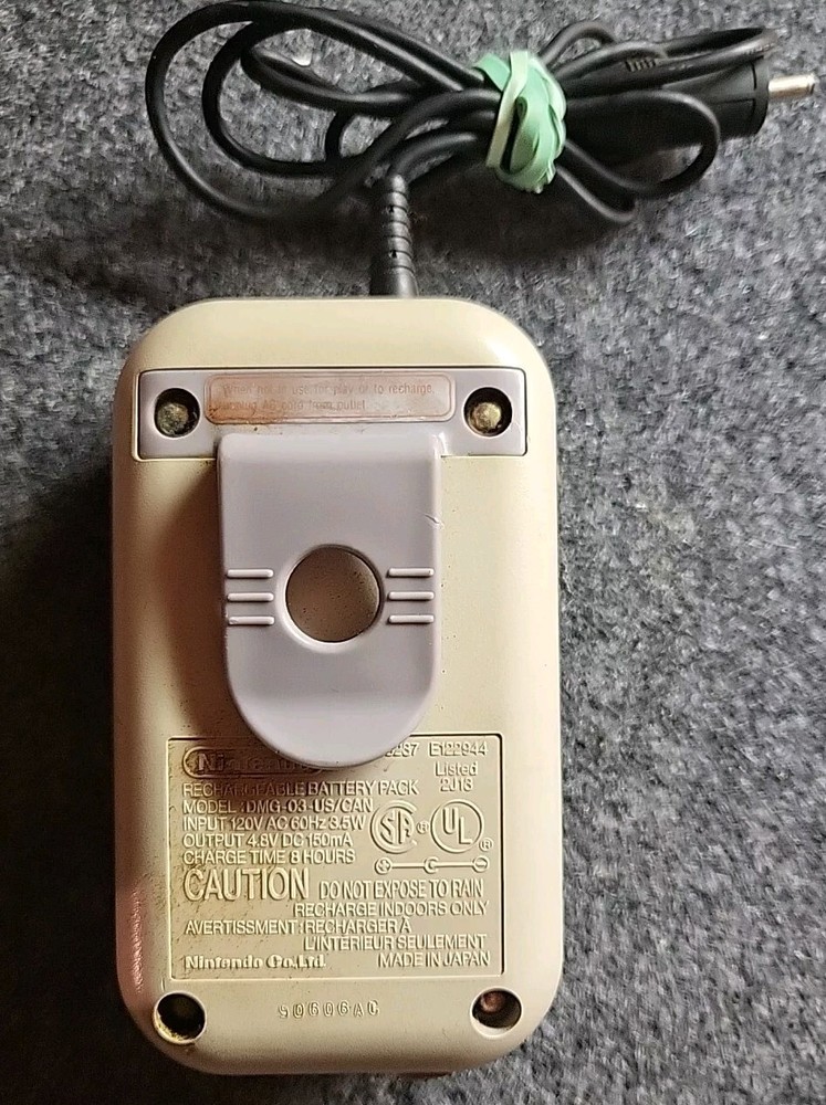 Nintendo Game Boy Rechargeable Battery Pack - Untested - Vintage