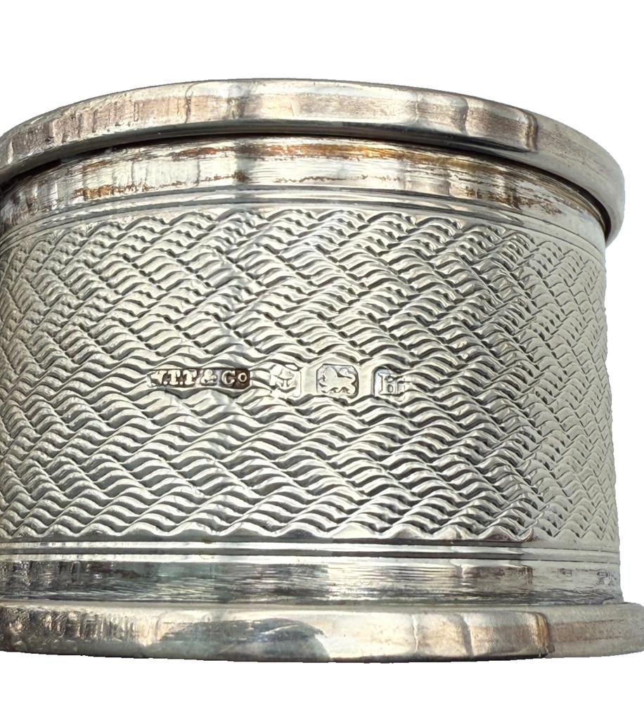 Silver Hallmarked Napkin Ring