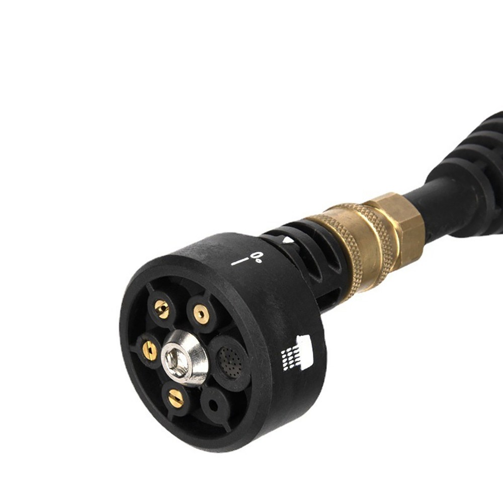 6 in 1 1/4" Multi-functional 500 PSI Adjustable Cleaning Washer Nozzle