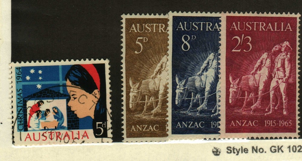 Australia #884-7  MNH ANZAC