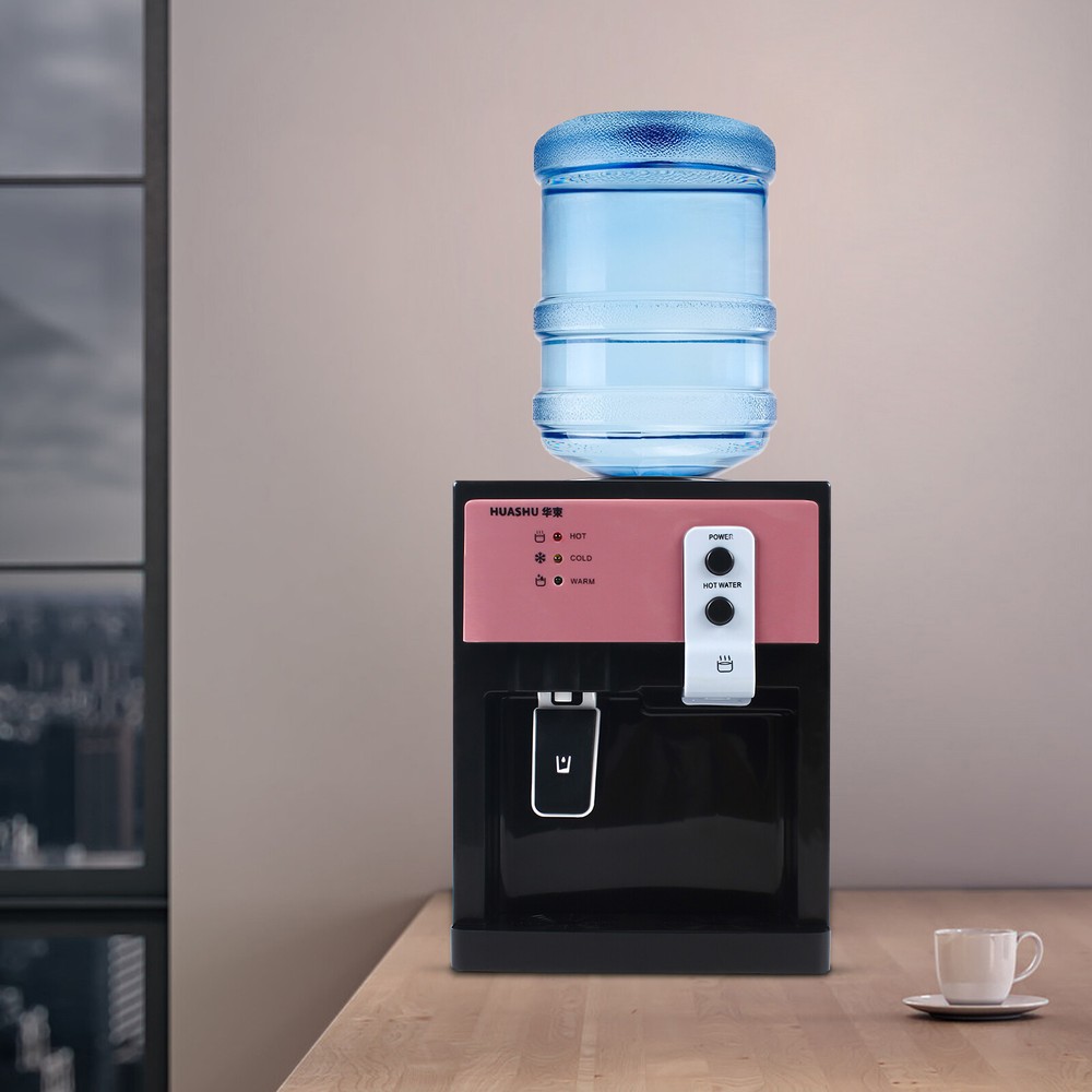 Top Loading Countertop Hot and Cold Water Dispenser Small Table Drinking Machine