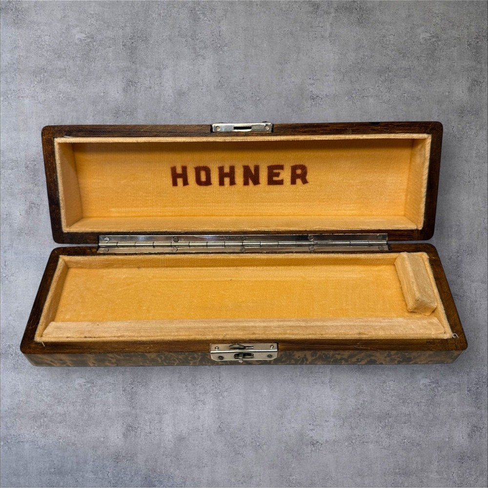 Hohner 64 Chromonica Harmonica Nr. 280 Silver Tone 4 Octave Professional Model