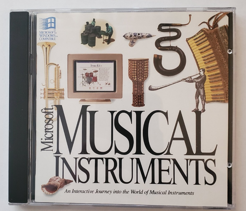 Microsoft Musical Instruments, (PC, CD-ROM, 1993), See Description