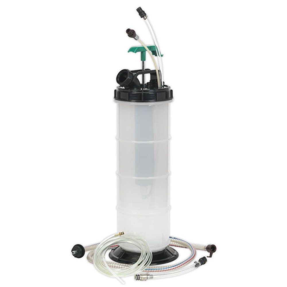 Sealey Vacuum Fuel/Fluid Extractor 8L Garage