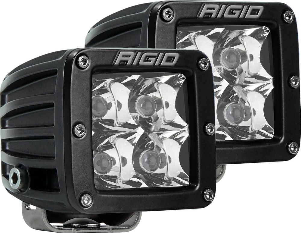 RIGID D-SERIES PRO SPOT SURFACE MOUNT LIGHTS PAIR