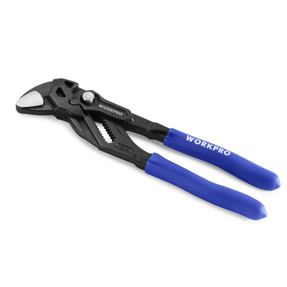 WORKPRO 7" Pliers Wrench CR-V Construction Adjustable Parallel Smooth Jaw Pliers