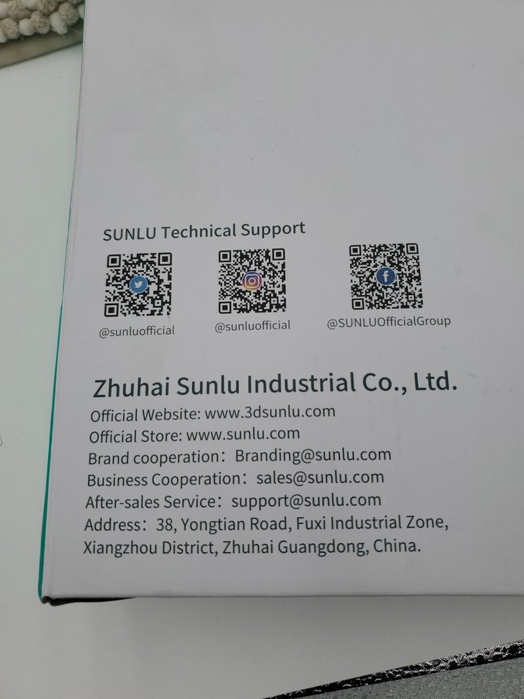 Sunlu 3D LCD printing Photopolymer Resin 1K Standard Solid Gray