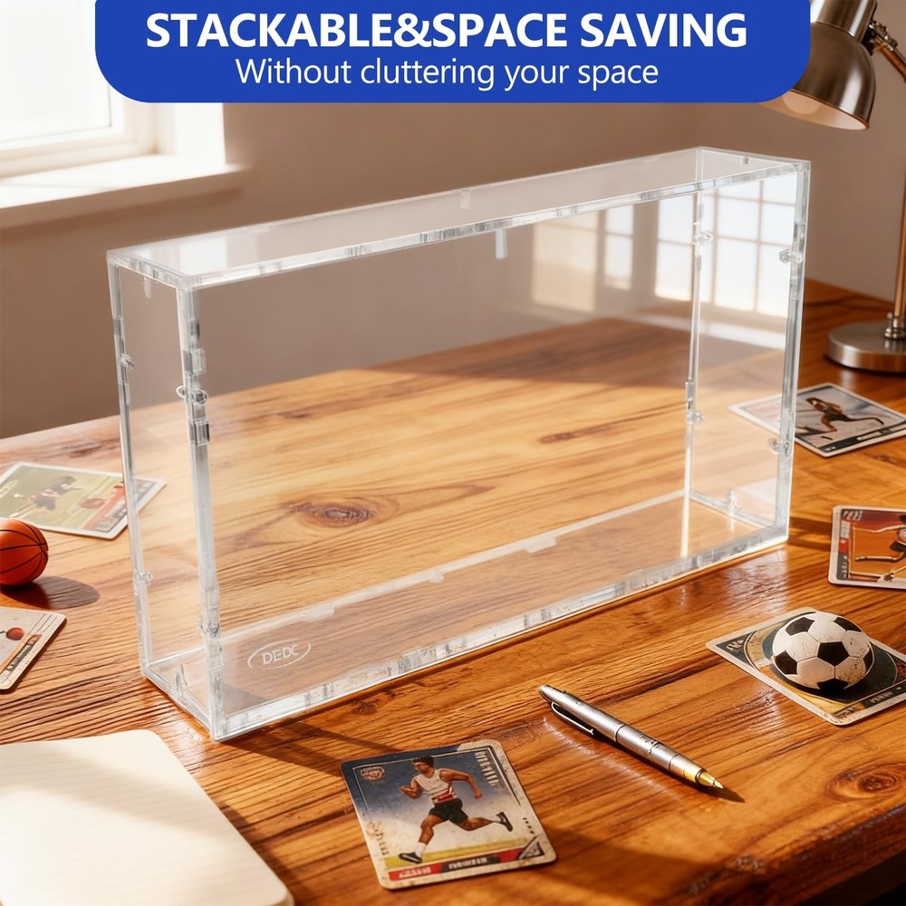 DEDC 1Pcs Acrylic Display Case Compatible with Prismatic Evolutions SPC Box S...