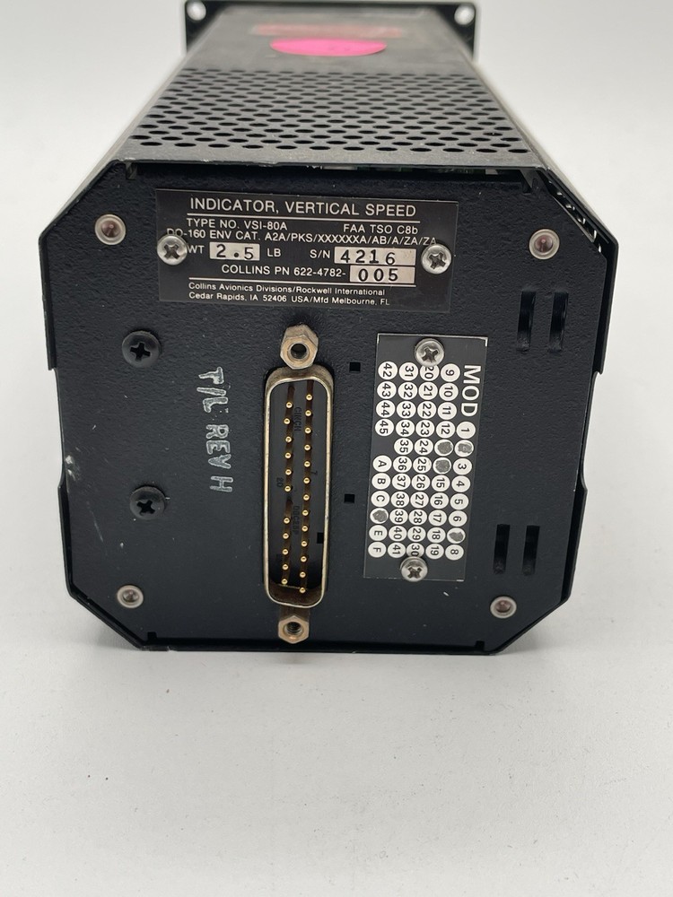 Collins Vertical Speed Indicator Type VSI-80A