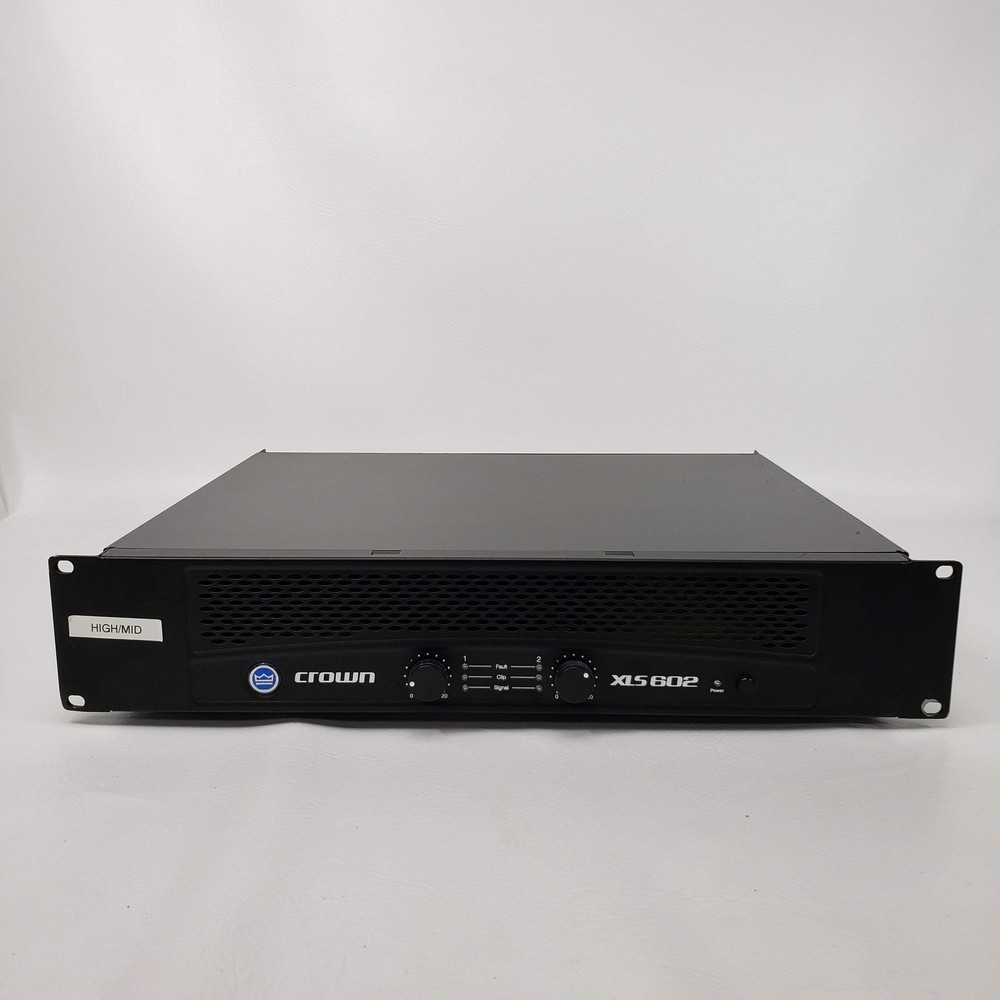 Crown XLS 602 Professional Stereo Power Amplifier